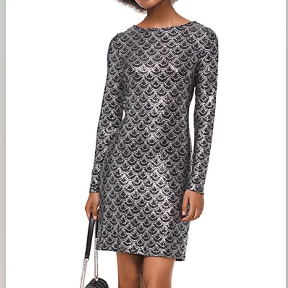 MICHAEL Kors Glitter Chandelier Print Dress - Picture 1 of 6